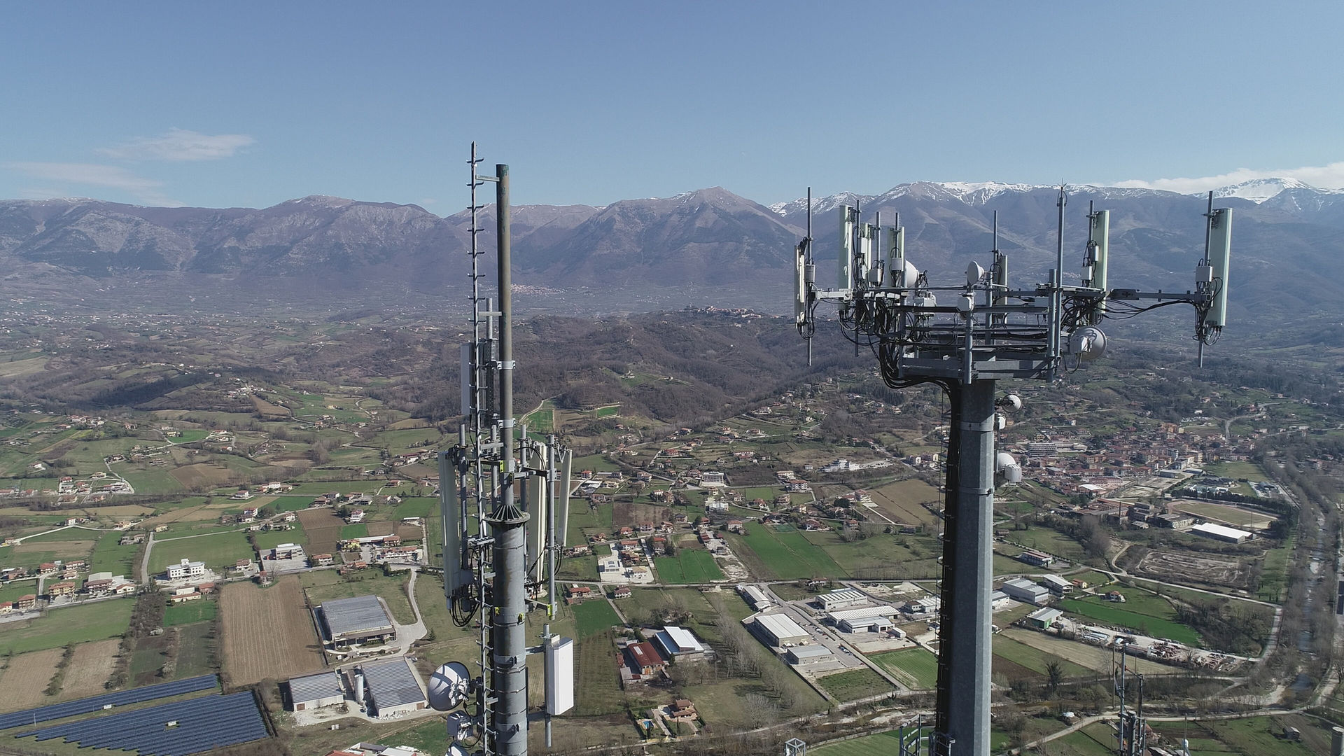 Ispezione antenna drone