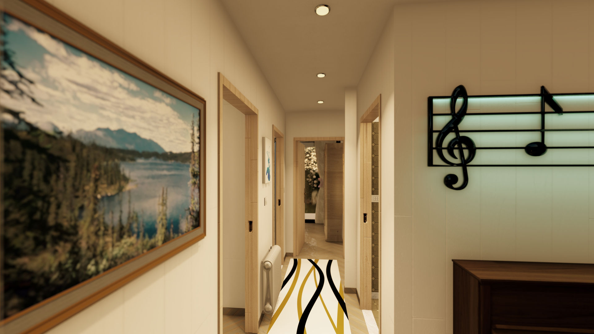 Render Architettonici — Progetto 3