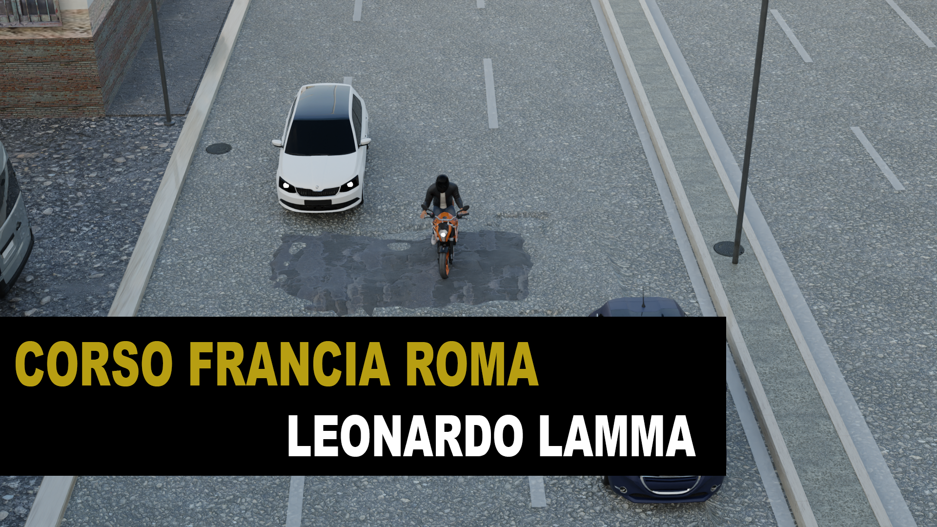 Ricostruzione Corso Francia Roma